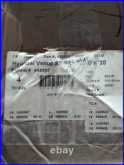 For Hyundai Venue SE SEL 2020-2024 Black Leather Seat Covers C118