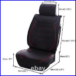 For INFINITI QX60 SUV Truck Car Seat Covers Full Set Front Leather 2/5 Seater