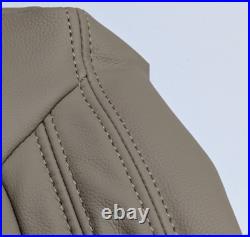 For Jeep Cherokee Latitude 2019-2022 Parchment Leather Seat Covers KR243