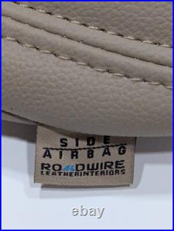 For Jeep Cherokee Latitude 2019-2022 Parchment Leather Seat Covers KR243