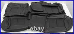 For Jeep Grand Cherokee WL Laredo 2022-2025 Black Leather Seat Covers KR251