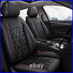 For KIA Sportage 2009-2023 Faux Leather Front&Rear Cushion Pad Car 5-Seat Covers