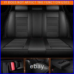 For Kia Forte 2010-2021 Faux Leather Seat Cover Full Set Car 5 Seats Cushion