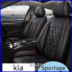For Kia Sportage 2009-2022 Car 5-Seat Covers Front&Rear Faux Leather Cushion Pad