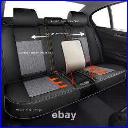 For Kia Sportage 2009-2023 4-Door Car Seat Covers PU Leather Front&Rear Cushion