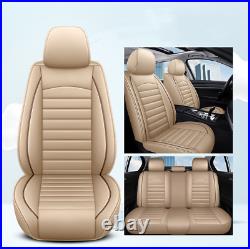 For Lexus Car Seat Cover Protectors Waterproof Leather Front Rear Seat Cushion