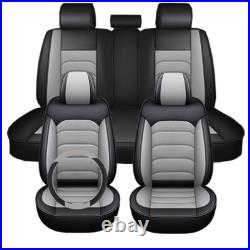 For Lexus Car Seat Covers Protector Nappa Leather Front & Rear Full Set Cushion