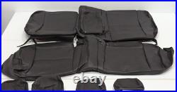 For Mazda 3 S Sport Sedan 2010 Black Leather Seat Covers TN47