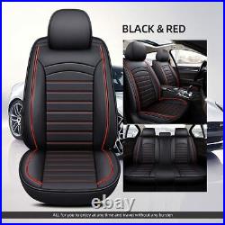 For Mercedes Benz Luxury PU Leather Car Seats Covers Seat Full Set Cushion Part