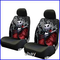 For NIssan 14PC Jack Skellington Nightmare Before Christmas Car Seat Cover Set