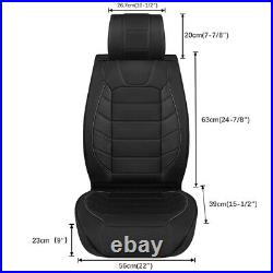 For Nissan 350z Car Seat Covers Interior Front Set Leather Waterproof 2 Seater