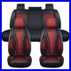 For Nissan Deluxe Leather Car Seat Covers Full Set Front Rear Protector Cushion
