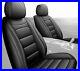 For Nissan Frontier 2009-2023 Faux Leather Car Seat Cover Front + Rear Cushion