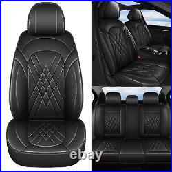 For Nissan Juke 2011-2017 Faux Leather Car 5-Seat Covers Front& Rear Cushion Pad