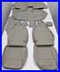 For Nissan Rogue S SV SL 2021-2025 Grey Leather Seat Covers T223