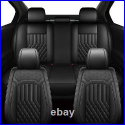 For Nissan Rogue Sport 2017-2022 Faux Leather Front 5-Seat Covers Cushion Set