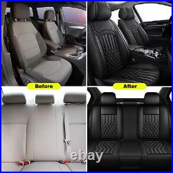 For Nissan Rogue Sport 2017-2022 Faux Leather Front 5-Seat Covers Cushion Set