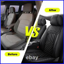 For Nissan Rogue Sport 2017-2022 Faux Leather Front 5-Seat Covers Cushion Set