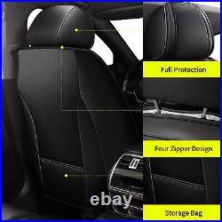 For Nissan Rogue Sport 2017-2022 Faux Leather Front 5-Seat Covers Cushion Set