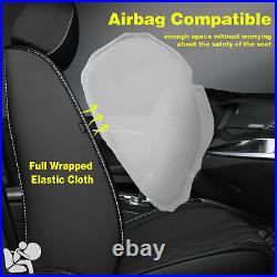 For Nissan Rogue Sport 2017-2022 Faux Leather Front 5-Seat Covers Cushion Set