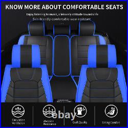 For Nissan Titan XD 4-Door 2000-2021 Full Set Car Cover Front Rear Seat Cushion