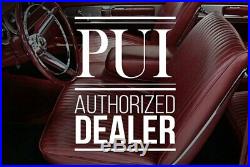 For Pontiac Firebird 85-86 Rear Black Pallex Cloth Fold-Down Bench Seat Cover
