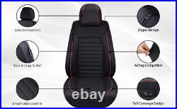 For Subaru Forester Legacy Outback Car Seat Covers 2/5-Seats Cushions PU Leather