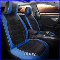For Subaru Impreza 2007-2021 Car Seat Covers 5-Seats Full Set PU Leather Pillow