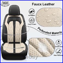 For Subaru Impreza 2012-2023 PU Leather Car Front+Rear 5-Sits Seat Cover Cushion