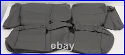 For Subaru Legacy 2.5i Sedan 2015-2019 Grey Leather Seat Covers KR372