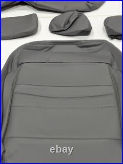For Subaru Legacy 2.5i Sedan 2015-2019 Grey Leather Seat Covers KR372