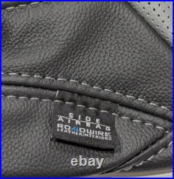 For Subaru Outback Premium Base 2020-2025 Black Gray Leather Seat Covers KR376