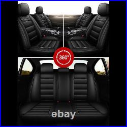 For Subaru WRX 2015-2023 Car 5- Seat Cover Cushion Full Set PU Leather Cover Pad