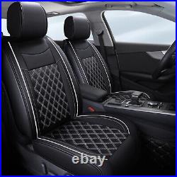 For Subaru WRX STI Car Seat Covers Full Set PU Leather Front&Rear 5-Seater