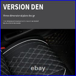 For Subaru WRX STI Car Seat Covers Full Set PU Leather Front&Rear 5-Seater