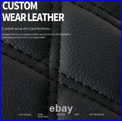 For Suzuki Car Seat Covers 5-Seater Front Rear Full Set Cushion PU Leather