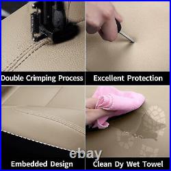 For Toyota 4RUNNER 2003-2024 Full Leather Car 5-Seat Cover Full Set Cushion Pad