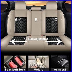 For Toyota 4RUNNER 2003-2024 Full Leather Car 5-Seat Cover Full Set Cushion Pad
