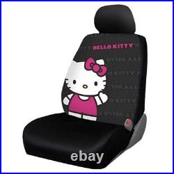 For Toyota 8pc Hello Kitty Car Truck Seat Steering Covers Mats Accessories Set