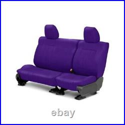For Toyota Corolla 98-02 CalTrend NeoSupreme 2nd Row Purple Custom Seat Covers
