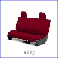 For Toyota Prius 01-03 CalTrend TY364-02TA Tweed 2nd Row Red Custom Seat Covers