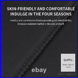 For Toyota Prius 2001-2013 Full Car Cover PU Leather 5-Seat Cushion withPillows