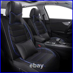 For Toyota Prius 2001-2013 Full Car Cover PU Leather 5-Seat Cushion withPillows