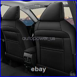 For Toyota RAV4 2019 2023 Car 5-Seat Covers Faux Leather Full Set Cushion For Toyota RAV4 2019 2023 Car 5-Seat Covers Faux Leather Full Set Cushion