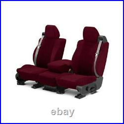 For Toyota Tundra 12-13 O. E. Velour 1st Row Red & Premier Custom Seat Covers