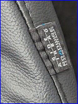 For Toyota Tundra Crew Max 2022-2023 Black Interior Leather Seat Covers LQ8
