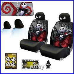 For VW Jack Skellington Nightmare Before Christmas Ghostly Car Seat Cover