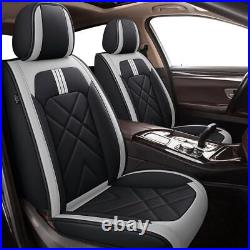 For Volkswagen TAOS 2022 2024 Car 5-Seat Cover Front & Rear Protector PU Leather