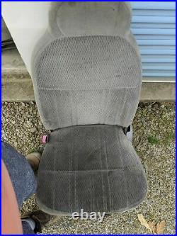 Ford F150 Front Driver Seat From A Split Bench Gray Cloth 40 Side skin cover