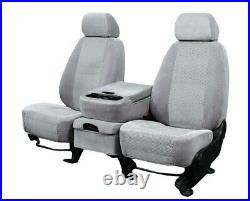 Ford F-450/550 2012-2016 Light Grey O. E. Velour Custom Fit Front Seat Covers